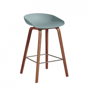HAY About A Stool AAS 32 Barkruk Walnoot 65