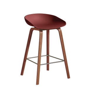 HAY About A Stool AAS 32 Barkruk Walnoot 65