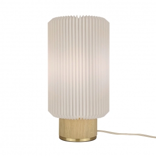 LE KLINT CYLINDER Tafellamp - Eiken/Messing Medium