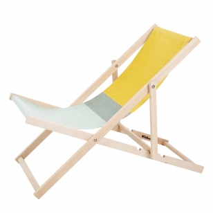 Weltevree Beach Chair Strandstoel Groen/Geel
