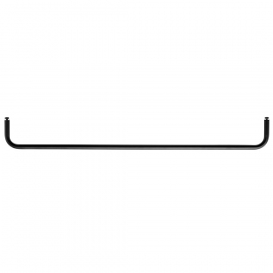 String Roede, Rod voor Metal Shelf 78 cm. Zwart