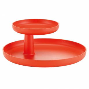 Vitra Rotary Tray Opberger - Poppy Rood