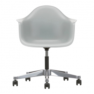 Vitra Eames Plastic Chair PACC Bureaustoel - Helder Grijs