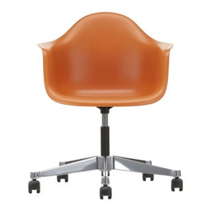 Vitra Eames Plastic Chair PACC Bureaustoel - Rusty Orange