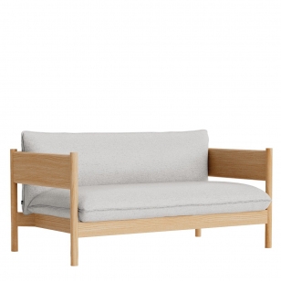 HAY Arbour Eco Club Sofa Bank - Roden 04 / Geolied Eikenhout