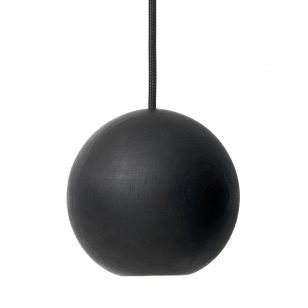 Mater Liuku Ball Hanglamp - Zwart Gebeitst