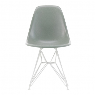 Vitra Eames Fiberglass Chair DSR Wit - Sea Foam Green