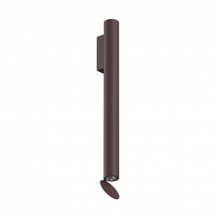 FLOS Flauta H500 Outdoor LED Wandlamp Spiga - Deep Brown
