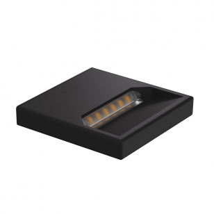 FLOS Fort Knox Mini LED Wandlamp - Zwart