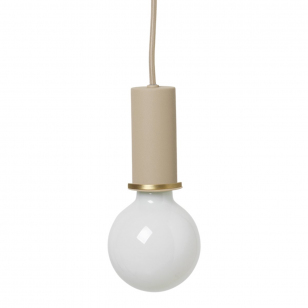 Ferm Living Collect Socket Low Hanglamp - Cashmere
