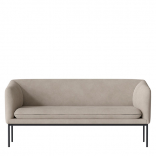 Ferm Living Turn Sofa 2-zits Bank Katoenmix - Cotton Linen/Naturel