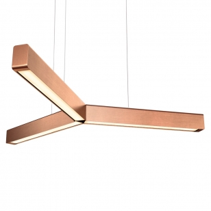 Anour Y Model Hanglamp - Brushed Copper
