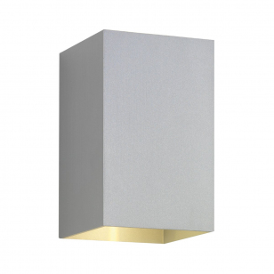 Wever & Ducré Box 3.0 LED Wandlamp Aluminium Brushed - 1800-2850 Kelvin
