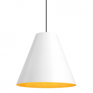 Wever & Ducré Shiek 5.0 Hanglamp Signal White + Gold - Geïntegreerd LED