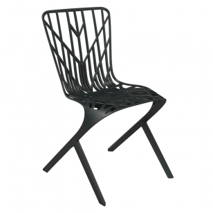Knoll Washington Skeleton Chair - Zwart