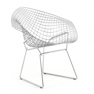 Knoll Diamond Lounge Chair Chroom