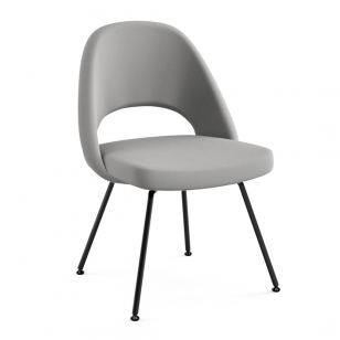 Knoll Studio Saarinen Conference Chair Zwart - Silver