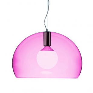 Kartell FL/Y Lamp Small - Roze