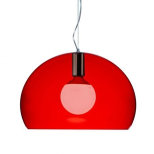 Kartell FL/Y Lamp Small - Rood