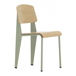 Vitra Standard Chair - Naturel Eiken / Gris Vermeer