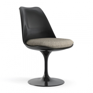 Knoll International Tulip Chair Zwart - Cato Sand