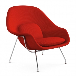 Knoll Womb Chair - Cato Fire Red