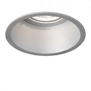 Wever & Ducré Deeper 1.0 LED Plafondspot - Zilver - 2700K - Draadveren