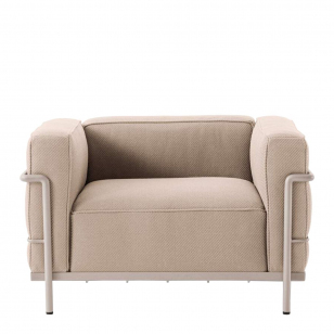 Cassina LC3 Outdoor Fauteuil - Ivory / Bianco