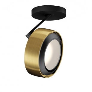 Occhio Più R Alto 3D Plafondlamp - Brons / Mat Zwart