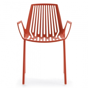Fast Rion Chair Stoel Coral Red