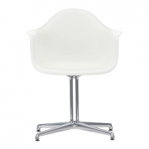 Vitra Eames Plastic Chair DAL Stoel Wit