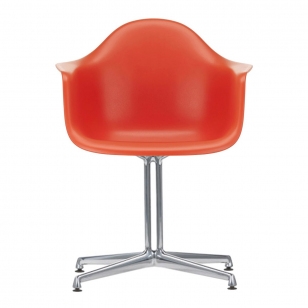 Vitra Eames Plastic Chair DAL Stoel Poppy Rood
