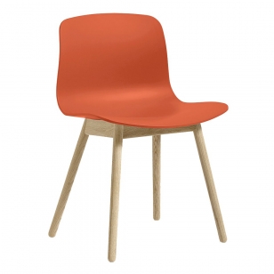HAY About A Chair AAC 12 Stoel Gezeept Oranje