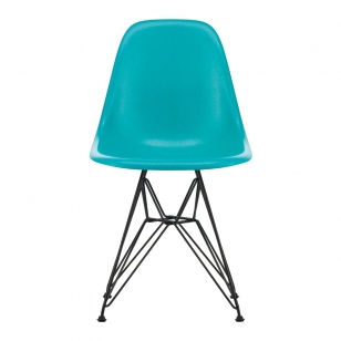 Vitra Limited Edition Eames Fiberglass Chair DSR - Eames Turquoise