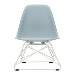 Vitra Eames Plastic Chair LSR - Ijsgrijs / Wit