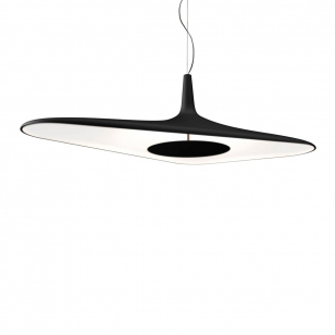 Luceplan Soleil Noir Hanglamp - Zwart-Wit