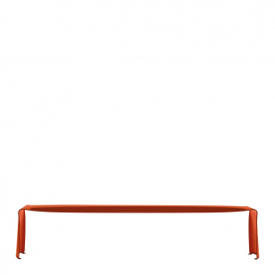 Le Banc Outdoor Bank - Glossy Red