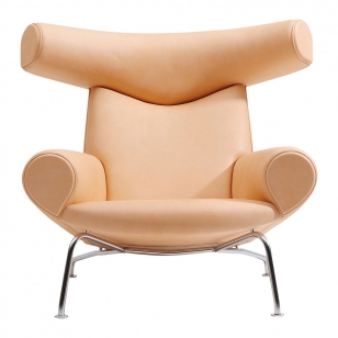 Fredericia Ox Chair - Vegeta 90 Leder - Neutral