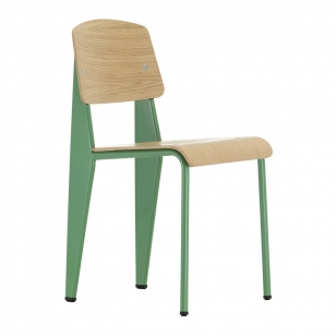 Vitra Standard Chair - Naturel Eiken / Blé Vert
