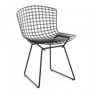 Knoll Bertoia Side Chair Outdoor Zwart