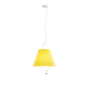Luceplan Costanza Hanglamp Contragewicht - Smart Yellow lampenkap