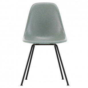 Vitra Eames Fiberglass Chair DSX - Sea Foam Green/Basic Dark