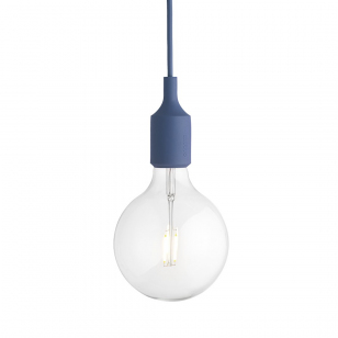 Muuto E27 Socket Hanglamp LED Pale Blue