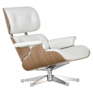 Vitra Eames Lounge Chair / White Edition