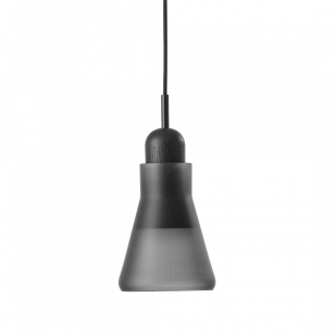 Brokis Shadow Tall Hanglamp XL - Zwart Eiken Mat Zwart