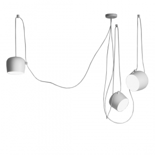 FLOS Aim Hanglamp Set van 3 - Wit