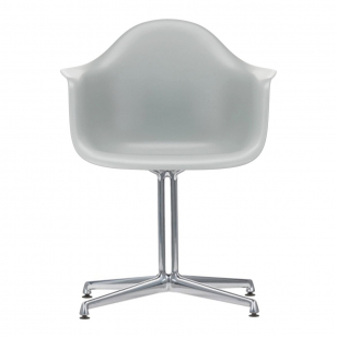 Vitra Eames Plastic Chair DAL Armstoel - Helder Grijs