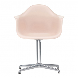 Vitra Eames Plastic Chair DAL Armstoel - Pale Rose