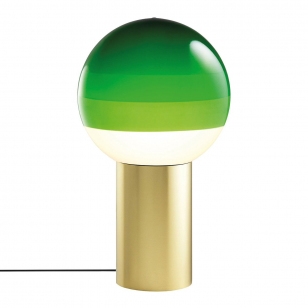 Marset Dipping Light Tafellamp Medium - Groen / Messing