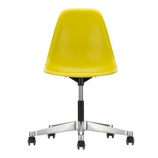 Vitra Eames Plastic Chair PSCC Bureaustoel - Mosterd